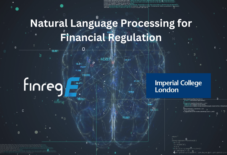 Natural Language Processing for Financial Regulation