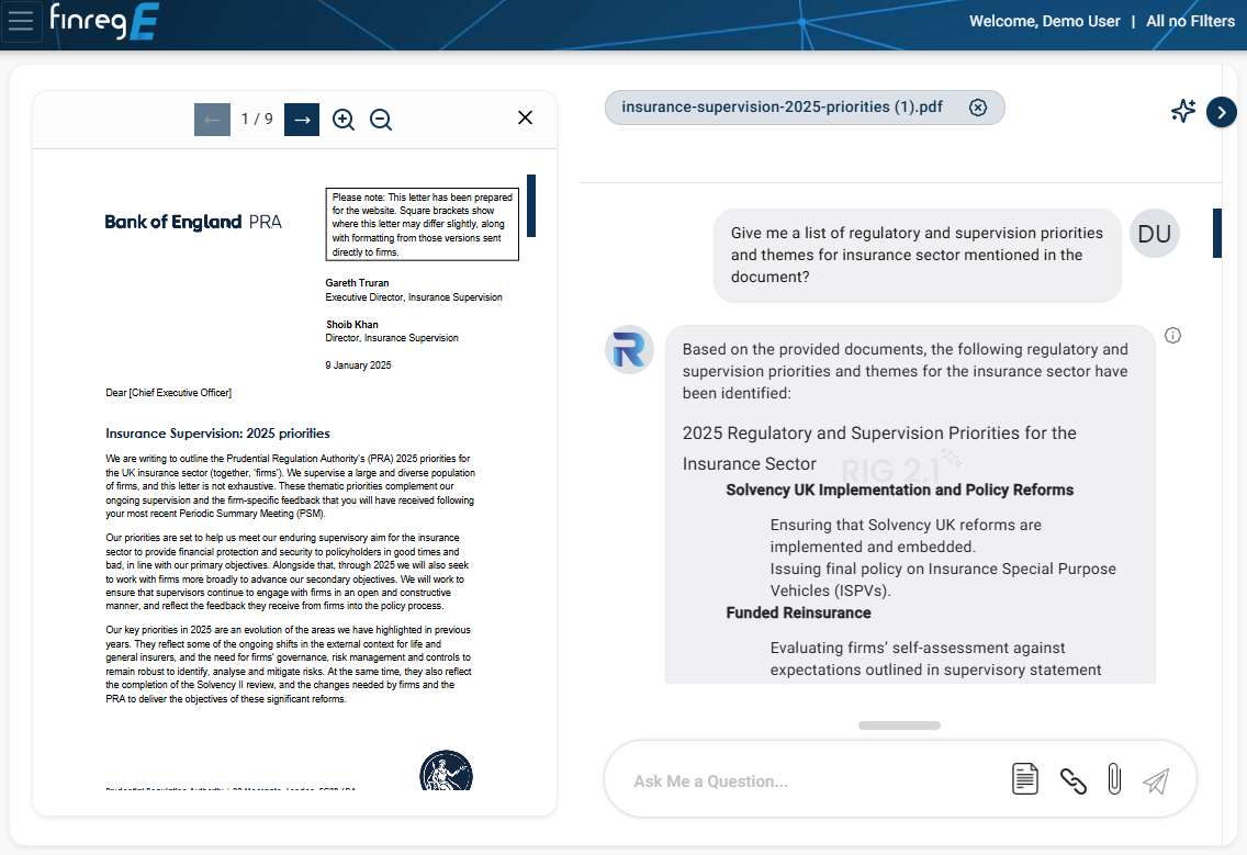 PRA, Priorities, Bank of England, Insurance, Banks, Investment Banks, Deposit Takers, AI, Gen AI