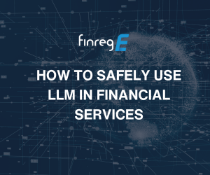 LLMs, AI, Financial Services, ESMA, FinregE