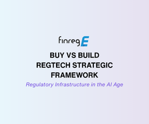 Build vs buy, Regtech
